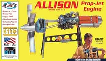 プラモデル Allison 501-D13 Prop-Jet Engine 61fF196+uxL._AC_SY200_QL15_.jpg